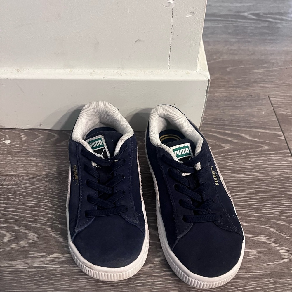 Puma Kids Dark Blue Sneakers